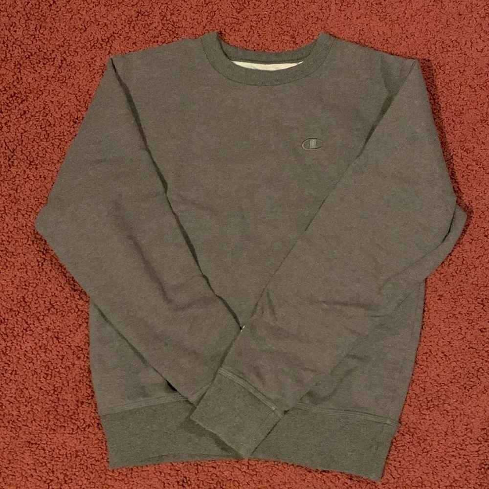 Pullover Champion Crewneck Gray Heathered